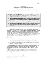 A model comparison approach to regression, anova, and beyond is an integrated treatment of data analysis. Pdf Chapter 4 Introduction To Multiple Regression Shi Loh Academia Edu