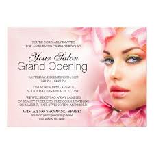 Salon And Spa Grand Opening Invitation Zazzle Com Grand Opening Invitations Grand Opening Hair And Nail Salon