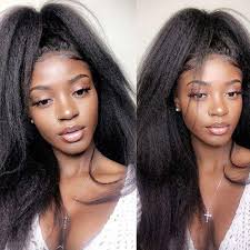 Boycuts human hair auburn lace front women monofilament wig. 150 Kinky Straight Lace Front Human Hair Wigs For Black Women Brazilian Remy Italian Yaki Wig With Baby Hair Pre Plucked Vsbob Human Hair Lace Wigs Aliexpress