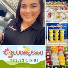 La joven Ashley Negrón, de 29 años y de Bayamón, Puerto Rico, creó su línea  de comida para bebés completamente natural. Pueden encontrar más  información en las fotos. Pueden contactarla a través