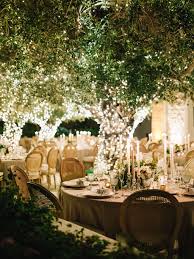 Olive Grove Wedding At Anassa Resort In Paphos With Fairy Lights On Olives And White Green Flowers Olive Green Weddings Cyprus Wedding Fairy Lights Wedding