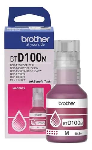 Tinta Brother Original Btd100M Magenta