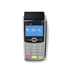 Download Payment Terminal Mockup Stock Vector Illustration Of Counter 134773450