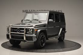 Pre Owned 2017 Mercedes Benz G Class Amg G 63 For Sale Miller Motorcars Stock L406a
