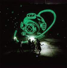 The most common glow in the dark art material is metal. Glow In The Dark Outdoor Art 15 Designs That Come Alive At Night Urbanist