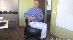 Therapy ball chairs, yoga ball chairs, stability balls, pilates balls for offices, gym balls, or ergo ball chairs. The Ergonomics Guy Why The Ball Chair May Not Be The Best Solution Youtube