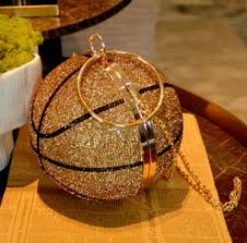 The collaboration honors the swoosh's the 1 reimagined collection, with the clutches coming with each purchase of the iconic silhouettes. Cb189 Diamonds Basketball Round Shape Party Clutch Bags Clutch Bag Handbag Cross Body Handbags