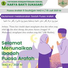 Boleh saat di pasar, di jalan, di kendaraan, di rumah, diperintahkan untuk terus bertakbir seperti layaknya takbiran. Keutamaan Dan Niat Melaksanakan Ibadah Puasa Arafah 9 Dzulhijjah