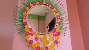 Save major money on wall decor by getting creative and crafty with common items from your recycling diy recycled wall decor: Recycled Bottles Crafts How To Make Wall Hanging Using Waste Plastic Bottle Room Decor Ideas Youtube