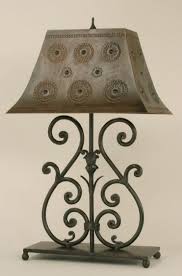 Botanica Wrought Iron Table Lamp Komnatnye Lampy Nastolnaya Lampa Svetilniki