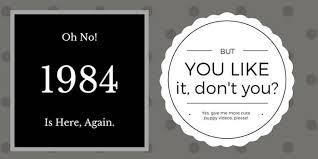 Image result for act like nothing wrong winston smith