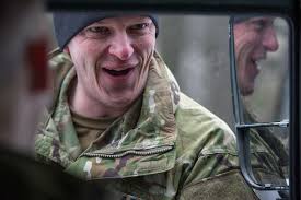 Army Sgt. 1st Class Dustin Moore, a native of Purdy,