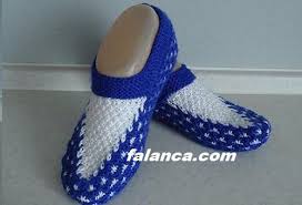 Anlatimli Orguler Orgu Patik Yeni Model Falanca Kadin Portali Patikler Slippers Orgu