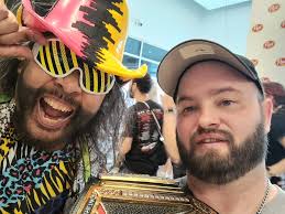 Did anyone see the green shirt guy at the event?