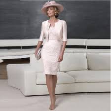 Abito da sposo damascato viola modelli particolari scontati online nuova collezione sposo uomo 2021 prezzi online outlet cerimonia. Unico 2021 New Blush Pink Short Lace Abiti Per La Madre Della Sposa Mezza Manica Con Giacca Abiti Per La Madre Dello Sposo Lunghezza Al Ginocchio Mother Of The Bride Dresses Aliexpress