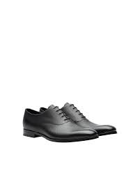 3.3 out of 5 stars 32. Black Saffiano Leather Oxford Shoes Prada