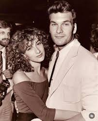 Jennifer Grey and Patrick Swayze at the 'Dirty Dancing' after party 💃 💛