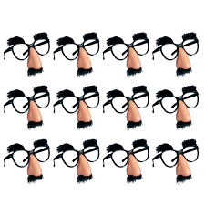 Maybe you would like to learn more about one of these? 12 Pcs Disguise Glasses With Funny Nose Funny Glasses With Eyebrows And Mustache Perfect Party Favors For Costume Halloween And Birthday Parties Buy Online In Burkina Faso At Burkinafaso Desertcart Com Productid 157358559
