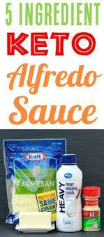 Easy Garlic Alfredo Sauce Recipe Keto Alfredo Sauce Keto Diet Recipes Keto Recipes Easy