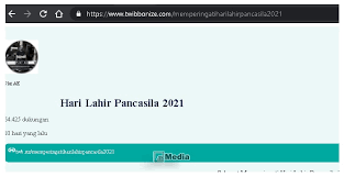 Hari lahirnya panca sila pada tanggal 1 juni yang kini telah banyak berpartisipasi salah satunya dengan menggunakan link twibbon hari lahir pancasila 2021 terbaru. Pbwskvocevj0tm