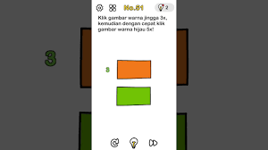 Check spelling or type a new query. Brain Out Level 51 Klik Gambar Jingga 3x Kemudian Dengan Cepat Klik Gambar Warna Hijau 5x Youtube