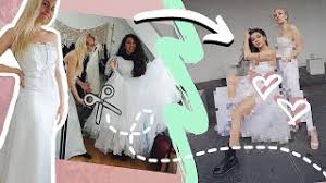 Maybe you would like to learn more about one of these? Hochzeitskleid Ballkleid In Alltags Outfit Umnahen Mit Michelle Danzinger Youtube