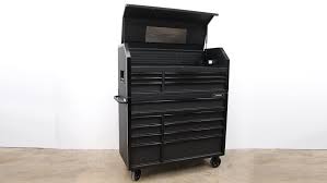It is rated for a total of 2,500 lbs. The Ultimate Rolling Tool Cabinet From Husky Tools Jonny Builds