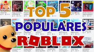 No es fácil que un juego destaque dentro de roblox. Los Juegos Mas Populares Famosos De Roblox Top 5 Youtube