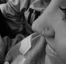 Two nose piercings nose piercing jewelry round face piercing tattoo tragus piercings double nose piercing septum piercing cute piercings. Stud And Hoop Nose Ring On Same Side Promotions