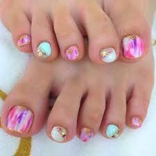 今やれば夏の終わりまで楽しめる 派手カワ フットネイルカタログ toe nails manicure and pedicure hair and nails