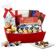 Holiday Magic Lindt Chocolate Gift Basket Lindt Chocolate Chocolate Gifts Basket Lindt Chocolate Chocolate Gifts