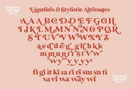 Free font similar to glamour absolute? Glamour Absolute Modern Vintage Font Vintage Fonts Glamour Lettering