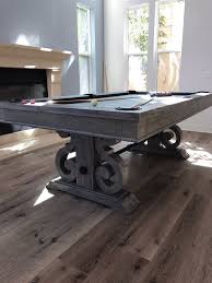7ft Farmington Pool Table With Dining Top Grey Wash Finish Etsy Pool Table Billiards Dining Table Pool Table Dining Table