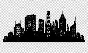 Set Of Vector City Silhouette And Elements For Design City Silhouette City Icon Silhouette