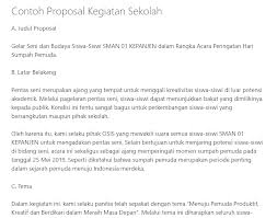 Maybe you would like to learn more about one of these? Latar Belakang Proposal Usaha Makanan