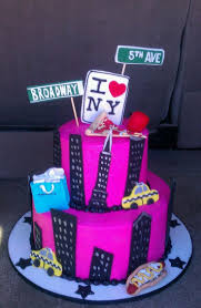 Steve proposed to asmita in new york so they requested a new york themed wedding cake. Birthday Cake New York Theme Cake Novocom Top