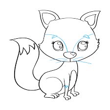 How to draw a cute lil foxey playing in a snowy forest.! How To Draw A Baby Fox Really Easy Drawing Tutorial