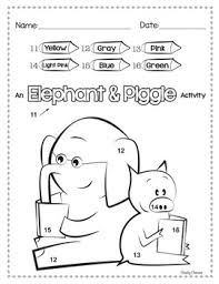 Download random facts about colors. Activity Elephant And Piggie Coloring Pages Novocom Top