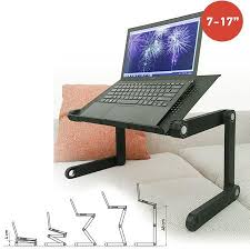 Laptop Tray Mouse Pad Table Bed Stand View Read Phone Ebook Tablet Notebook Computer Black Walmart Com Laptop Desk Laptop Tray Table Pads