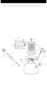 The stove generator changes liquid fuel to a vapor. Coleman 533 Series Replacement Parts List