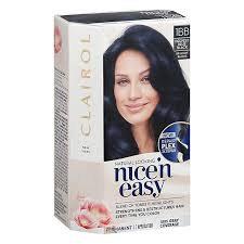 Fool people into thinking black is your natural hair color with the help of the l'oréal paris excellence créme permanent triple protection hair color in natural black. Clairol Nice N Easy Deepest Blue Black 1 Bb Permanent Hair Color With Floral Scent Bed Bath Beyond