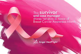 Breast cancer awareness month has done an enormous job of. 3 Hopeful Lessons From A Survivor On Breast Cancer Awareness Month Angel Medflight