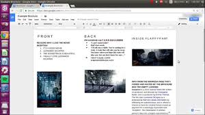 These document templates are quite compatible with ms word for notepad, mac and pc and textedit. How To Make A Brochure On Google Docs Youtube