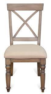 International concepts 20p double x back dining chair, unfinished. Riverside Furniture Aberdeen X Back Side Chair W Turned Legs Wayside Furniture Dining Side Chairs