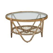 Fp Collection Shore Cane Coffee Table