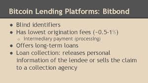 Your bitcoin just sits there. Loans And Credit Default Swap In Bitcoin By
