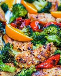 Try This Clean Eating Sheet Pan Orange Ginger Chicken For Dinner Recipe Clean Eating Diet Recipes Clean Food Crush Clean Eating Diet