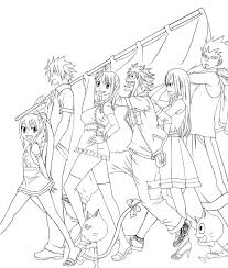 For kids & adults you can print anime or color online. Coloring Pages Fairy Tail Print Free Anime Characters