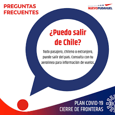 Con esto, el cierre de fronteras en chile se mantiene a lo menos hasta el próximo 11 de octubre de 2020 (pudiendo extenderse nuevamente pasada esa fecha). Aeropuerto Scl Amb On Twitter Puedo Salir De Chile El Plan Abarca Todos Los Vuelos Internacionales Quien Puede Ingresar Al Pais Ante El Cierre De Fronteras Para Enfrentar El Covid19