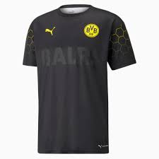 Borussia dortmund hat ein neues trikot vorgestellt. Bvb X Balr Signature Herren Fussballtrikot Puma Black Cyber Yellow Puma Herren Kollektion Puma Deutschland